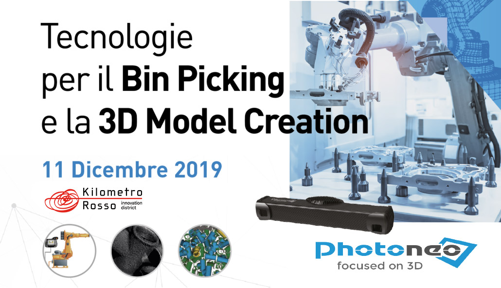 Tecnologie per il Bin Picking e la 3D Model Creation